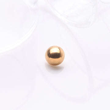 Detail View 1 of Implant Grade Titanium Golden Internally Threaded Basic Dome Top Part